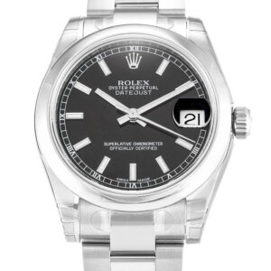 Rolex Lady-Datejust 31mm Cadran noir 178240-2