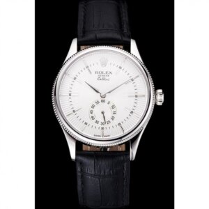 Superclone Rolex Cellini 38mm Weißes Zifferblatt REP016811