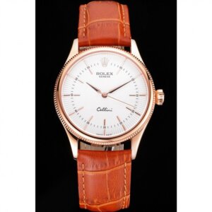 Superclone Rolex Cellini 38mm White Dial REP016801