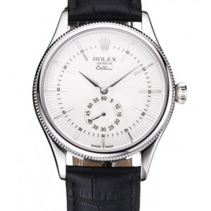 Superclone Rolex Cellini 38mm Weißes Zifferblatt REP016811