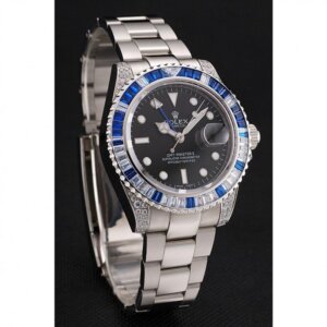 Superclone Rolex GMT-Master II 41mm Schwarzes Zifferblatt 1453747