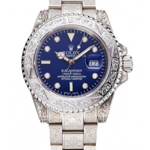 Superclone Rolex Submariner 41 mm blaues Zifferblatt 1454094