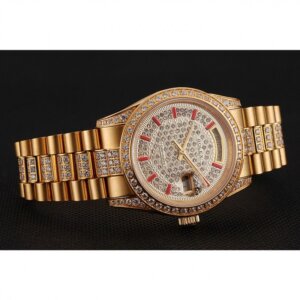 Superclone Rolex Day-Date 37 mm Goldzifferblatt 1453960