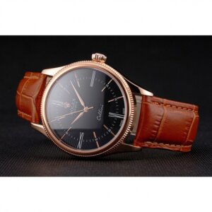 Superclone Rolex Cellini 38mm Black Dial REP016794