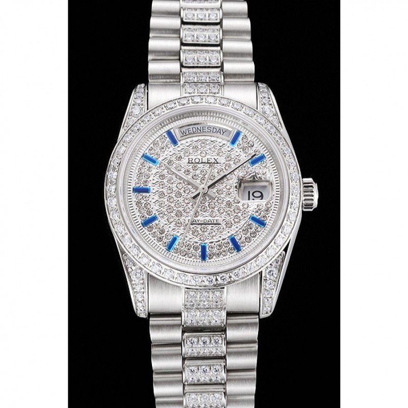 Superclone Rolex Day-Date 36mm White Dial REP016824