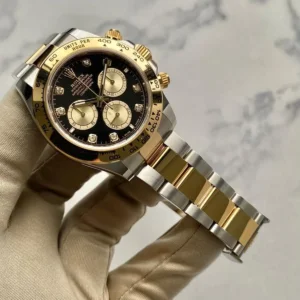 Superclone Rolex Daytona Black Diamond Dial 126503