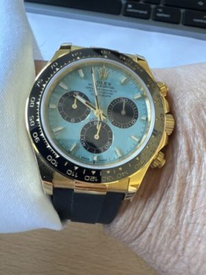 Superclone Rolex Daytona 40 mm 126518LN Tiffany Dial photo review