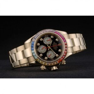 Rolex Daytona 39 mm schwarzes Zifferblatt 80251