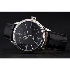 Superclone Rolex Cellini 39 mm Cadran noir 622654