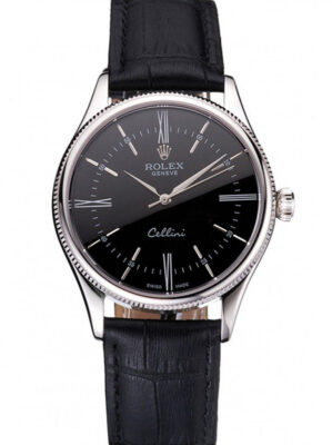 Superclone Rolex Cellini 38mm Black Dial REP016804 photo review
