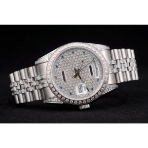 Rolex Day-Date 36 mm con esfera de diamantes 41985