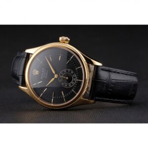 Superclone Rolex Cellini 38mm Black Dial REP016806