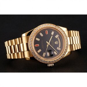 Superclone Rolex Day-Date 36mm Black Dial 1454101