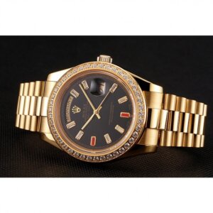 Superclone Rolex Day-Date 36mm Black Dial 1454101