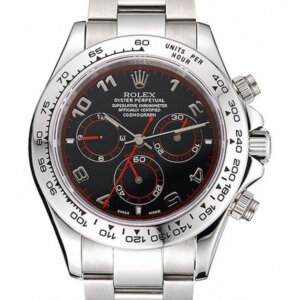 Superclone Rolex Daytona 39mm Black Dial 80296
