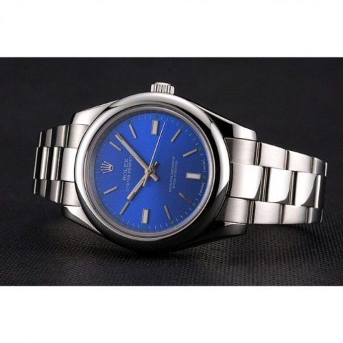 Rolex Oyster Perpetual Date 41mm Blue Dial REP016835 photo review