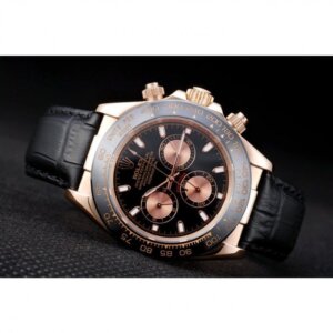 Rolex Daytona 39 mm schwarzes Zifferblatt REP016831