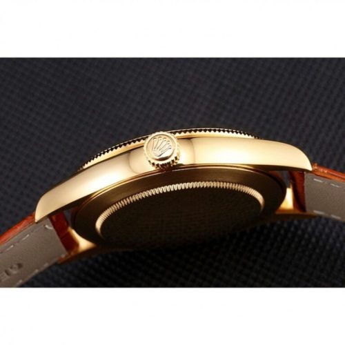 Superclone Rolex Cellini 38mm Gold Dial REP016798 photo review