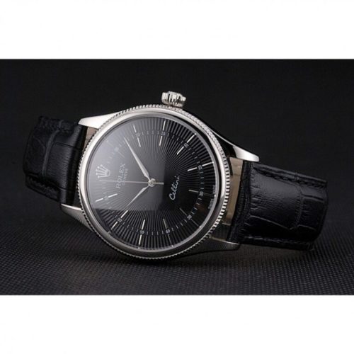 Superclone Rolex Cellini 38mm Black Dial REP016809 photo review