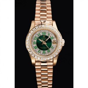 Rolex Datejust 28mm Green Dial RL39