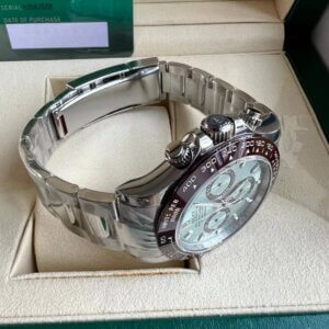 Superclone Rolex Daytona 40 mm Ice blue Dial 116506 “Platona”