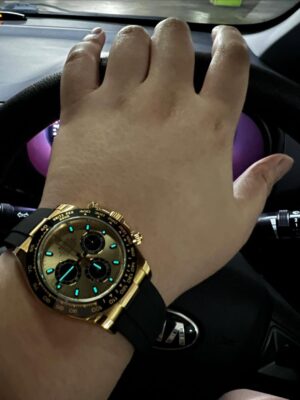 Superclone Rolex Daytona 40 mm 126518LN Meteorite Dial photo review