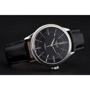 Superclone Rolex Cellini 39 mm Cadran noir 622654