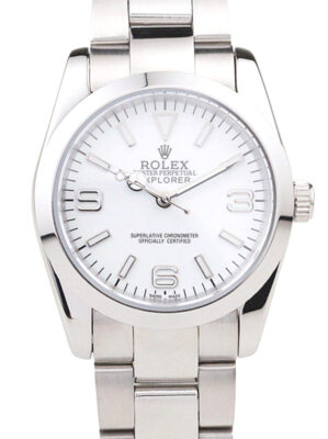 Rolex Explorer 37mm Silver Dial 98086 photo review