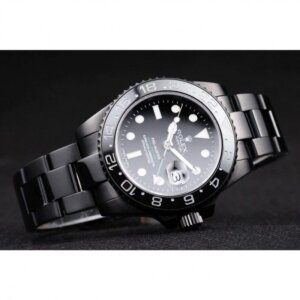 Superkloon Rolex GMT-Master II 39 mm zwarte wijzerplaat REP016828