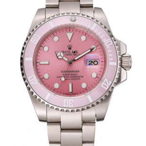 Superclone Rolex Submariner 41mm Rosa Zifferblatt 1453980