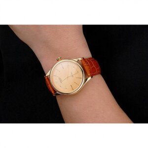 Superclone Rolex Cellini 38mm Gold Dial REP016808