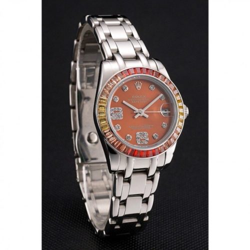 Rolex Datejust 33mm Orange Dial REP016821 photo review