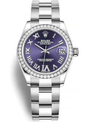 Rolex Datejust 31mm Aubergine Dial 278384RBR photo review