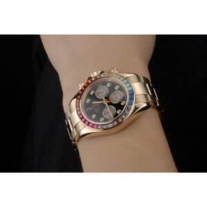 Rolex Daytona 39 mm schwarzes Zifferblatt 80251