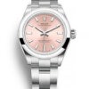 Rolex Oyster Perpetual Lady 28 mm mit rosa Zifferblatt 276200