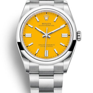 Rolex Oyster Perpetual Lady 36 mm Cadran jaune 126000