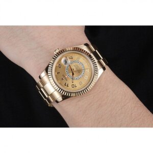 Rolex Sky-Dweller 41mm Cadran Or 80243