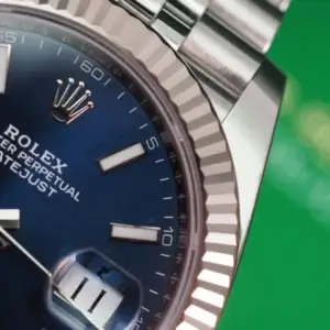 Rolex Datejust 41mm blaues Zifferblatt 126334 Jubilee