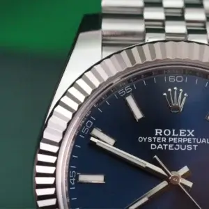 Rolex Datejust 41mm blaues Zifferblatt 126334 Jubilee