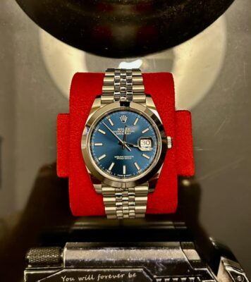 Rolex Datejust 41mm Blue Dial 126334 Jubilee photo review