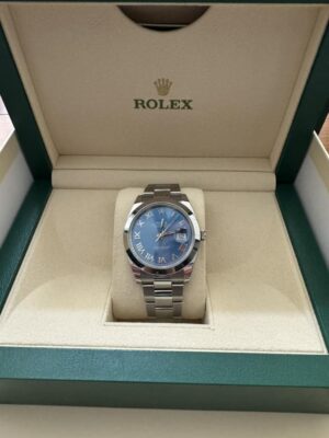 Rolex Lady-Datejust 31mm Blue Dial 178240 photo review