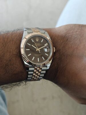 Superclone Rolex Datejust 36 mm Chocolate Dial 126231 Oyster photo review
