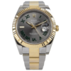 Rolex Datejust II 41mm Rhodium Dial 126333 “Wimbledon” Two-Tone Oyster