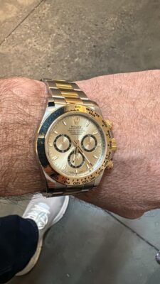 Superclone Rolex Daytona 40 mm Champagne Dial 126503 photo review