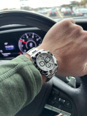 Superclone Rolex Daytona 40 mm Black Dial 126500LN “Godzilla” photo review