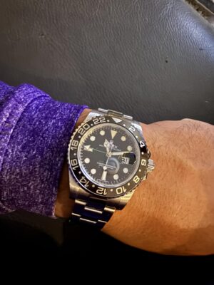 Superclone Rolex GMT-Master II 126710GRNR “Bruce Wayne” Oyster 2024 photo review