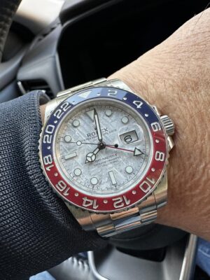 Rolex GMT-Master II 40mm Meteorite Dial 126719BLRO “Superman” photo review