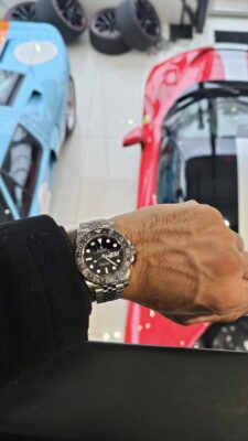 Superclone Rolex GMT-Master II 126710GRNR “Bruce Wayne” Oyster 2024 photo review