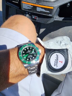 Superclone Rolex Submariner 40mm Green Dial 116610LV “Hulk” photo review