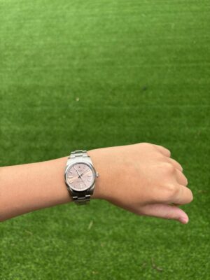 Rolex Oyster Perpetual Lady 34mm Pink Dial 124200 photo review